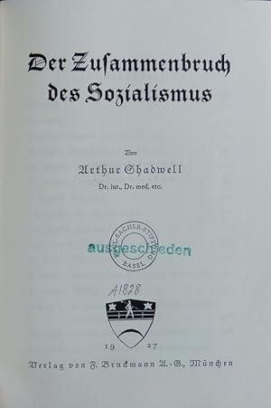 Seller image for Der Zusammenbruch des Sozialismus. for sale by Antiquariat Bookfarm