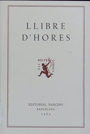 Imagen del vendedor de Llibre d'hores. a la venta por Antiquariat Bookfarm