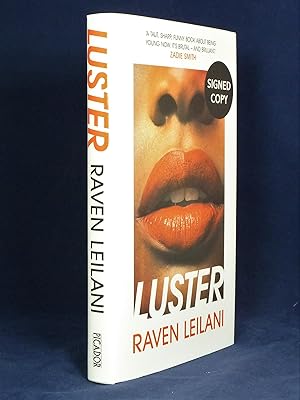 Image du vendeur pour Luster *SIGNED First Edition, 1st printing* mis en vente par Malden Books