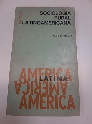Seller image for Sociologia rural Latinoamericana for sale by Libros nicos