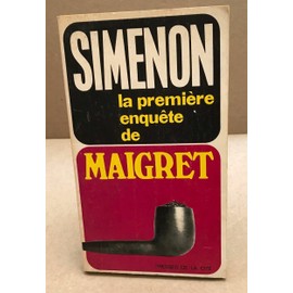 Bild des Verkufers fr La premire enqute de Maigret Simenon 2023-31 Cit tBe XX zum Verkauf von Des livres et nous