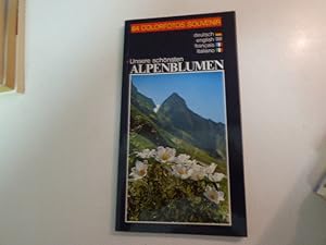 Imagen del vendedor de Unsere schnsten Alpenblumen. 64 Colorfotos Souvenir. Deutsch, english, francais, italiano. TB a la venta por Deichkieker Bcherkiste