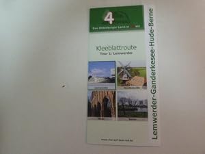 Image du vendeur pour Kleeblattroute Tour 1: Lemwerder. Lemwerder-Ganderkesee-Hude-Berne. 4 auf dem Rad. Faltkarte mis en vente par Deichkieker Bcherkiste