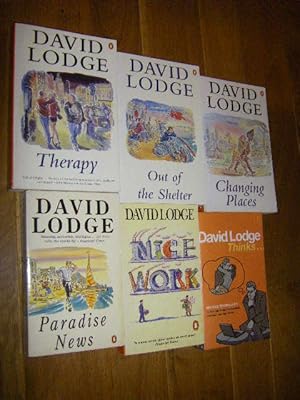 Seller image for 6 Bnde/Books: Thinks., Nice Work, Paradise News, Changing Places, Out of the Shelter + Therapy for sale by Versandantiquariat Rainer Kocherscheidt