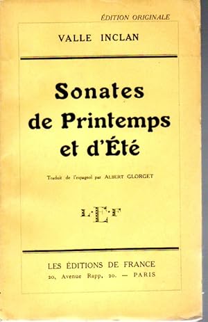 Sonates de printemps et d'été.