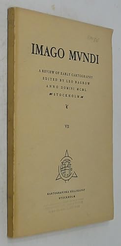 Imagen del vendedor de Imago Mundi: A Review of Early Cartography, Volume VII a la venta por Powell's Bookstores Chicago, ABAA