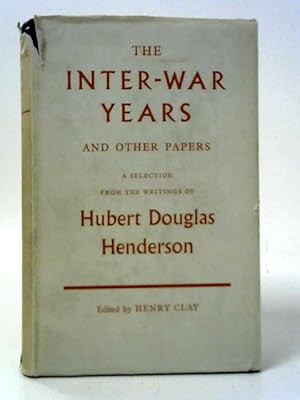 Seller image for The Inter-War Years for sale by World of Rare Books