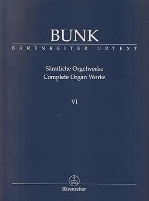 Complete Organ Works Volume VI - Score + CD