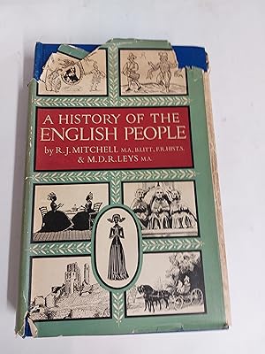 Bild des Verkufers fr A History Of The English People zum Verkauf von Cambridge Rare Books