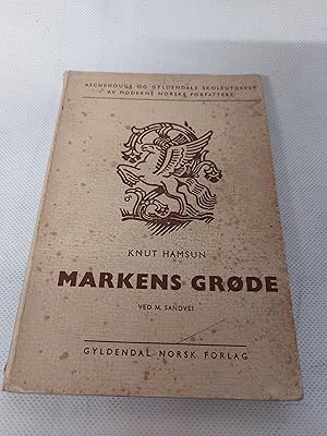 Bild des Verkufers fr Markens Grode ( Norwegian Edition ) zum Verkauf von Cambridge Rare Books