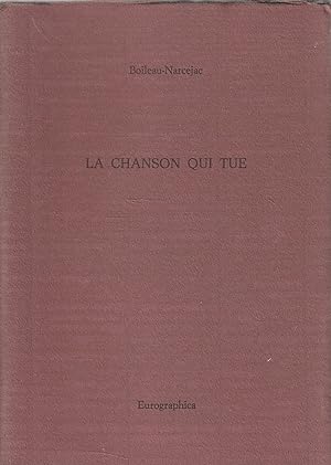 Seller image for Autografato! La chanson qui tue for sale by Messinissa libri