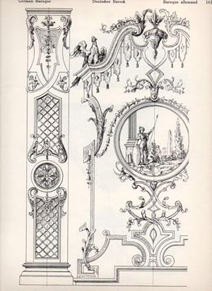 Seller image for LAMINA V19532: Style Manuals: German Baroque Art. Sheet 2 for sale by EL BOLETIN