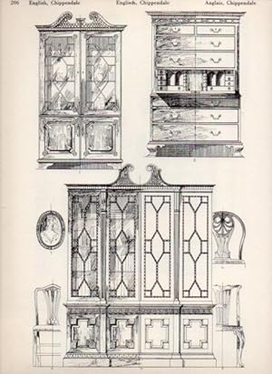 Image du vendeur pour LAMINA V19554: Style Manuals: English, Chippendale Art. Sheet 1 mis en vente par EL BOLETIN