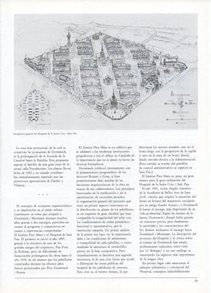 Imagen del vendedor de LAMINA V19404: Perspectiva del Hospital de la Santa Creu i Sant Pau a la venta por EL BOLETIN