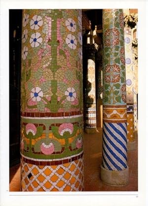 Imagen del vendedor de LAMINA V19428: Palau de la Musica de Barcelona. Pilares anteriores a la Sala Millet a la venta por EL BOLETIN