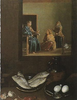 Image du vendeur pour LAMINA V18899: Velazquez. Jesus in the House of Mary and Martha 1618 mis en vente par EL BOLETIN