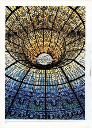 Image du vendeur pour LAMINA V19430: Palau de la Musica de Barcelona. Claraboya central mis en vente par EL BOLETIN