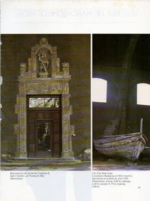 Imagen del vendedor de LAMINA V19634: Museu Maritim de Barcelona. Reproduccio portal de lesglesia de Sant Cristofol a la venta por EL BOLETIN