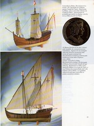 Imagen del vendedor de LAMINA V19639: Museu Maritim de Barcelona. Caravel.la La Nia reconstruccio escala 1:20 a la venta por EL BOLETIN