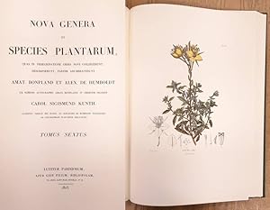 Bild des Verkufers fr Nova genera et species plantarum. [ Voyages de Humboldt & Bonpland. Voyages aux Rgions Equinoxiales du Nouveau Continent - Sixime Partie - Section III]. TOME 6 [Sixime] -- ONLY VOLUME 6. zum Verkauf von Frans Melk Antiquariaat