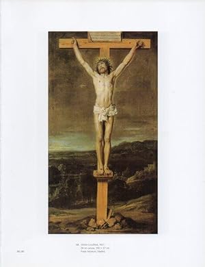 Bild des Verkufers fr LAMINA V18936: Velazquez. Christ Crucified 1631 zum Verkauf von EL BOLETIN