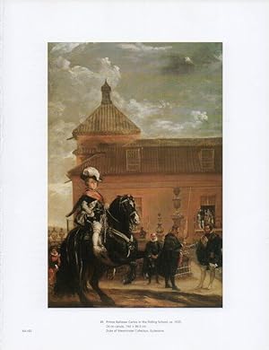 Bild des Verkufers fr LAMINA V18924: Velazquez. Prince Baltasar Carlos in the Riding School 1635 zum Verkauf von EL BOLETIN