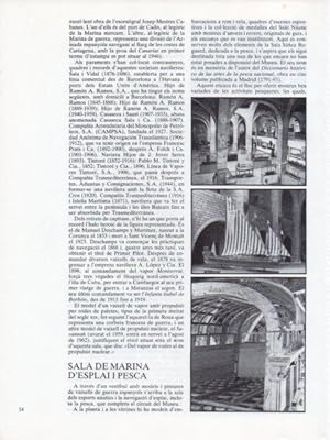 Imagen del vendedor de LAMINA V19618: Museu Maritim de Barcelona. Vistes interior Museu a la venta por EL BOLETIN