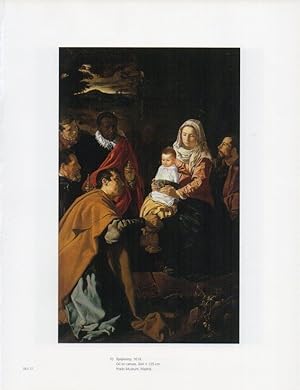 Image du vendeur pour LAMINA V18901: Velazquez. Epiphany 1619 mis en vente par EL BOLETIN