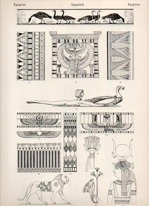 Seller image for LAMINA V19454: Style Manuals: Egyptian Art. Sheet 3 for sale by EL BOLETIN