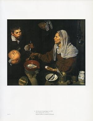 Imagen del vendedor de LAMINA V18898: Velazquez. Old Woman Frying Eggs 1618 a la venta por EL BOLETIN