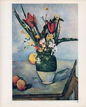 Bild des Verkufers fr LAMINA V18972: Cezanne. Vase of tulips zum Verkauf von EL BOLETIN