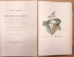 Bild des Verkufers fr Nova genera et species plantarum. [ Voyages de Humboldt & Bonpland. Voyages aux Rgions Equinoxiales du Nouveau Continent - Sixime Partie - Section III]. TOME II [ Second ] -- ONLY VOLUME 2. zum Verkauf von Frans Melk Antiquariaat