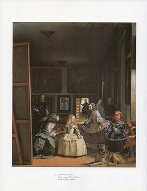 Seller image for LAMINA V18951: Velazquez. Las Meninas 1656 for sale by EL BOLETIN