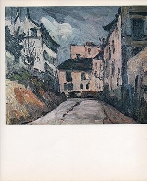 Bild des Verkufers fr LAMINA V18955: Cezanne. Rue des Saules, Montmatre zum Verkauf von EL BOLETIN