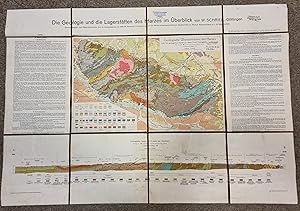 Die Geologie und die Lagerstätten des Harzes im Überblick , Geologische Übersichtskarte des Harze...