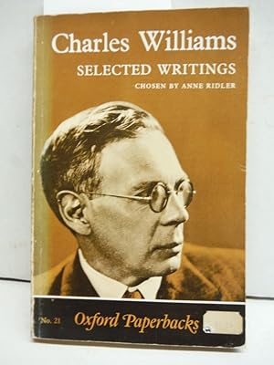 Image du vendeur pour Charles Williams: Selected Writings mis en vente par Imperial Books and Collectibles