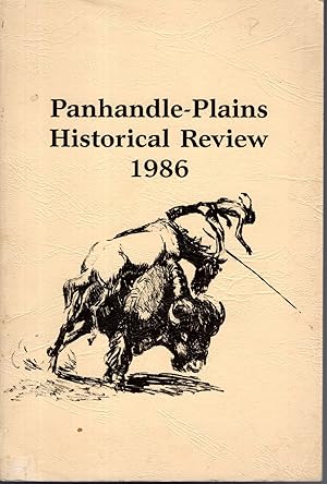 Bild des Verkufers fr Panhandle-Plains Historical Review: Volume LIX, 1986 zum Verkauf von Dorley House Books, Inc.