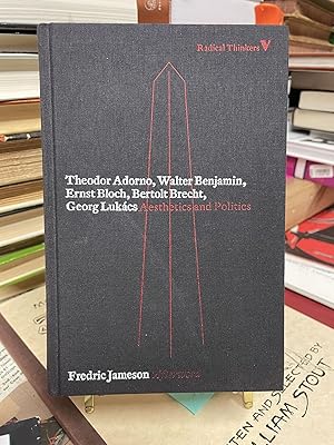 Imagen del vendedor de Aesthetics and Politics (Radical Thinkers Classics) a la venta por Chamblin Bookmine