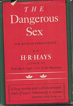 Image du vendeur pour Dangerous Sex The Myth of Feminine Evil mis en vente par Ye Old Bookworm
