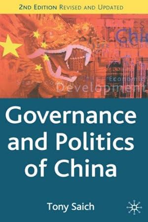 Immagine del venditore per Governance and Politics of China (Comparative Government and Politics) venduto da WeBuyBooks