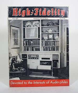 Bild des Verkufers fr High Fidelity, Vol. 1, No. 1: Summer 1951 zum Verkauf von Minotavros Books,    ABAC    ILAB
