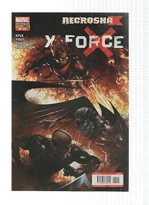 Seller image for X-FORCE, Volumen 3, Numero 22: Necrosha 2 y Marchitarse (Panini 2010) for sale by El Boletin