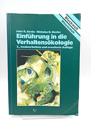 Bild des Verkufers fr Einfhrung in die Verhaltenskologie zum Verkauf von Antiquariat Smock