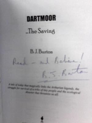Seller image for Dartmoor.The Saving for sale by World of Rare Books