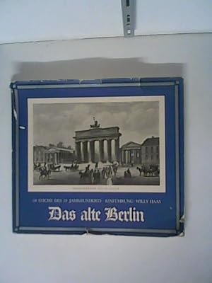 Seller image for Das alte Berlin. 38 Stiche des 19. Jahrhunderts. for sale by ANTIQUARIAT FRDEBUCH Inh.Michael Simon