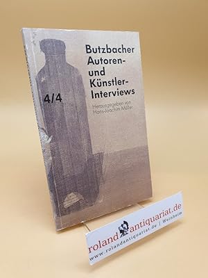 Immagine del venditore per Butzbacher Autoren- und Knstler-Interviews 4/4 venduto da Roland Antiquariat UG haftungsbeschrnkt
