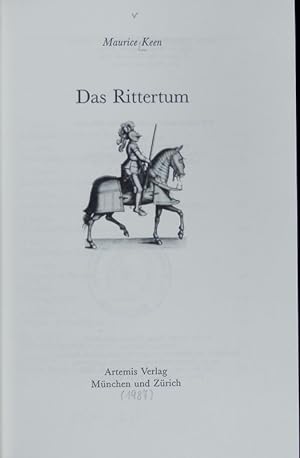 Image du vendeur pour Das Rittertum. mis en vente par Antiquariat Bookfarm