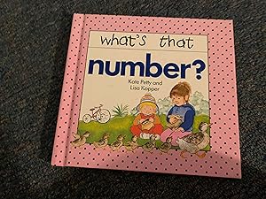 Seller image for What's That Number for sale by Betty Mittendorf /Tiffany Power BKSLINEN