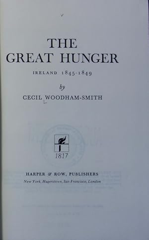 Seller image for The great hunger : Ireland 1845-1849. for sale by Antiquariat Bookfarm