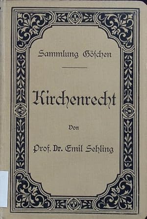 Seller image for Kirchenrecht. for sale by Antiquariat Bookfarm